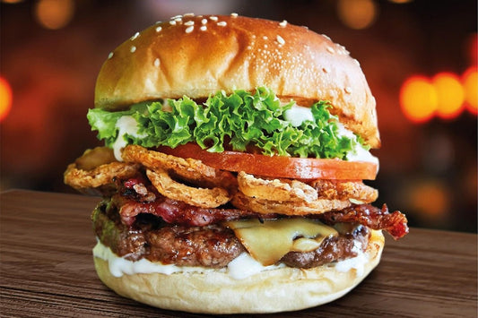 Spicy Burger with Wiri Fire Aioli - Wiri Fire Hot Sauce