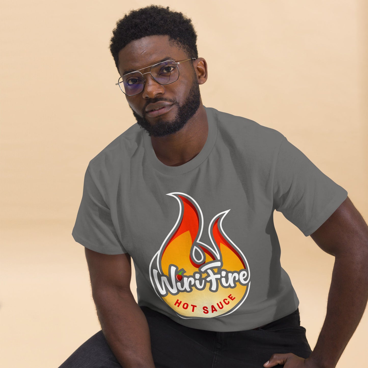 Wiri Fire Unisex Classic Tee Wiri Fire Hot Sauce 6978587_11547 19.90 USD Merch Wiri Fire Hot Sauce