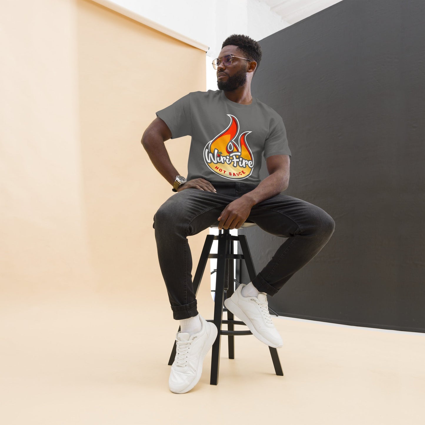 Wiri Fire Unisex Classic Tee Wiri Fire Hot Sauce 6978587_11547 19.90 USD Merch Wiri Fire Hot Sauce