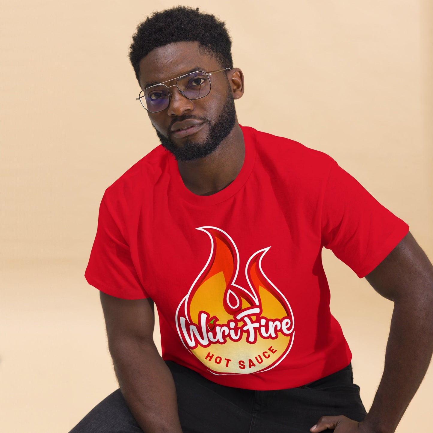 Wiri Fire Unisex Classic Tee Wiri Fire Hot Sauce 6978587_11547 19.90 USD Merch Wiri Fire Hot Sauce